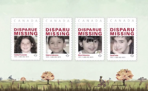 Crian&ccedil;as desaparecidas estampam selos 