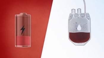 Recarga da bateria de celular em prol da doa&ccedil;&atilde;o de sangue