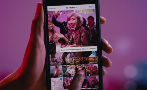 Atualiza&ccedil;&atilde;o do Instagram possibilita postar v&aacute;rias fotos e v&iacute;deos em publica&ccedil;&atilde;o &uacute;nica