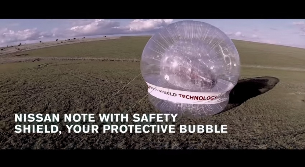 Nissan cria &ldquo;orbit ball&rdquo; 