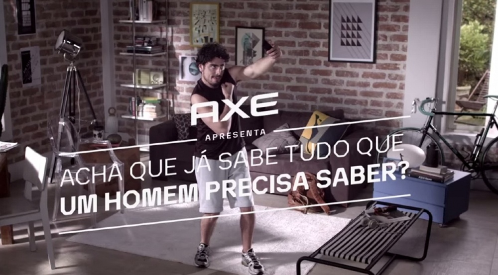 ACHA QUE J&Aacute; SABE TUDO? AXE TE EXPLICA