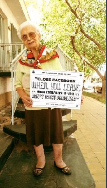 Conselhos de V&oacute; em tempos modernos